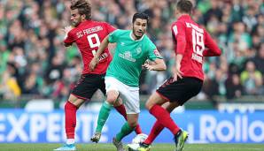 Platz 3: Nuri Sahin (SV Werder Bremen) - Top-Speed: 27,65 km/h.