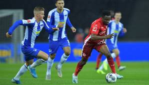 Platz 6: Bernard Tekpetey (Fortuna Düsseldorf) - Top-Speed: 35,30 km/h.