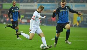 Platz 13: Timo Werner (RB Leipzig) - Top-Speed: 34,97 km/h.