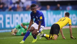 Platz 14: Rabbi Matondo (FC Schalke 04) - Top-Speed: 34,95 km/h.