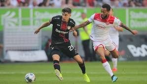 Platz 15: Kai Havertz (Bayer Leverkusen) - Top-Speed: 34,90 km/h.