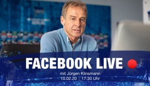 10. Februar 2020: Klinsmann stellt sich in einem Facebook-Chat den Fragen der Fans. "Am Dienstag kommen die Jungs frisch zurück aufs Gelände, und dann legen wir den vollen Fokus auf den SCP", sagte er da mit Blick auf das Spiel beim Schlusslicht.