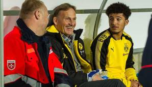 Hans-Joachim Watzke hält sehr viel von Jadon Sancho.