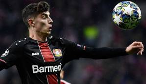 Kai Havertz steht noch bis 2022 bei Bayer Leverkusen unter Vertrag.