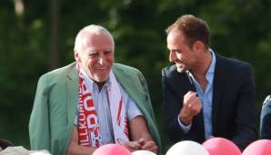 Dietrich Mateschitz und Oliver Mintzlaff.