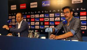 David Wagner (r.) bleibt Trainer des FC Schalke 04.