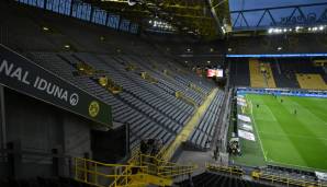 Der Signal Iduna Park bleibt über den kompletten November leer.