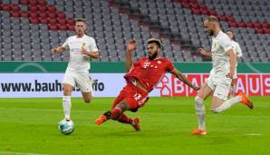 Eric-Maxim Choupo-Moting erzielte bei seinem Debüt für Bayern München zwei Tore.