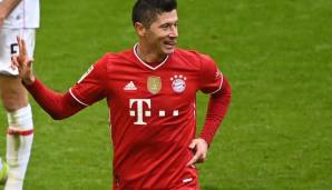 Robert Lewandowski jagt weiter den Rekord von Gerd Müller.