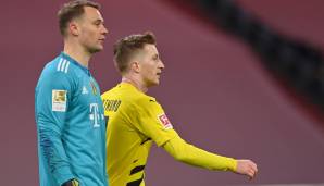 Marco Reus und Bayerns Torhüter Manuel Neuer.