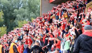 Union Berlin durfte in der Saison-Vorbereitung vor 4500 Zuschauern spielen.