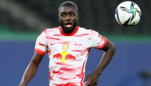 Dayot Upamecano sah im Pokalfinale gegen Erling Haaland nicht gut aus.