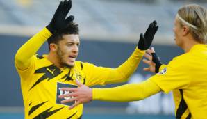 Jadon Sancho kommt für den BVB auf 110 Scorerpunkte in 134 Pflichtspielen.