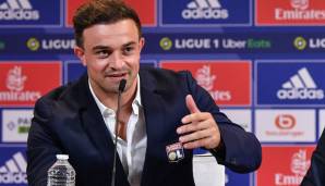 XHERDAN SHAQIRI: Der Schweizer war stets Ergänzungsspieler und wechselte 2015 zu Inter Mailand. Über Stoke City landete er 2018 in Liverpool, wo er die CL und die englische Meisterschaft holte. Im Sommer unterschrieb er in Lyon.