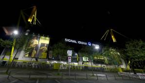 Der Signal-Iduna-Park musste evakuiert werden.