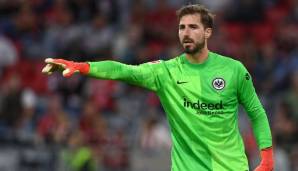 Kevin Trapp empfängt mit Eintracht Frankfurt heute Bayer Leverkusen.