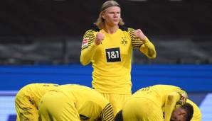 Erling Haaland sind beim 3:2-Sieg von Borussia Dortmund in Frankfurt gleich mehrfach die Sicherungen durchgebrannt. Der Stürmer legte sich während des Spiels mit zwei seiner Gegenspieler an.