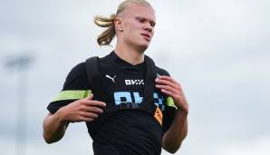 Erling Haaland wechselte im Sommer für 60 Millionen Euro vom BVB zu Manchester City.