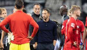 Domenico Tedesco steht bei RB Leipzig in der Kritik.