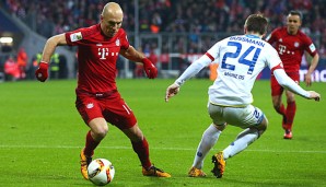 Arjen Robben wurde in der Saison 2012/13 mit den Bayern Championsleague Sieger