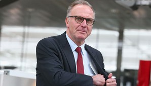 Karl-Heinz Rummenigge stellte den neuen Trainer Carlo Ancelotti am Montag vor