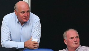 Dieter Hoeneß (l.) versteht Bruder Uli