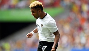 Serge Gnabry spielt seit 2012 für den FC Arsenal, sein Vertrag läuft noch bis 2017