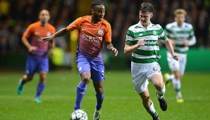 Kieran Tierney rang ManCity mit Celtic ein Unentschieden ab