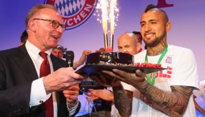 Karl-Heinz Rummenigge sorgt sich um Arturo Vidal