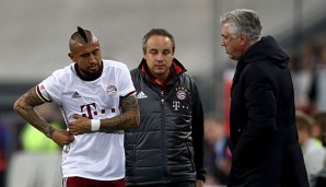 Vidal hat derzeit starke Schmerzen an den Rippen