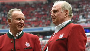 Uli Hoeneß und Karl-Heinz Rummenigge sind sich nicht immer einig