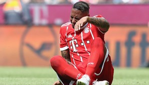 Jerome Boateng musste in der 11. Minute ausgewechselt werden