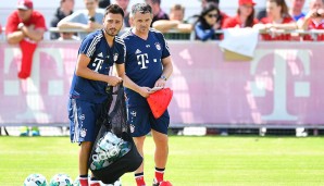 Ancelotti junior stand dem Franzosen dabei mit Rat und Tat zur Seite