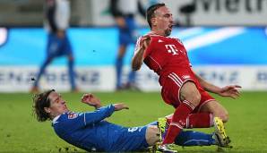 In der vergangenen Saison waren Franck Ribery und Sebastian Rudy noch Gegner