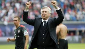 Dabei war Ancelotti statistisch gesehen erfolgreich. 2,3 Punkte holte der Italiener im Schnitt in seinen 60 Pflichtspielen mit dem FC Bayern. Nur Pep Guardiola (2,4) war erfolgreicher