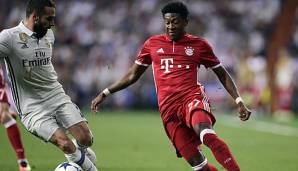 David Alaba im Spiel gegen Real Madrid