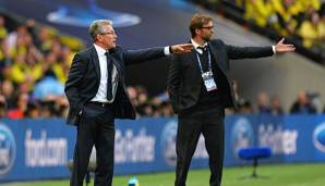 Heynckes und Klopp im Champions League Finale 2013 im Wembley Stadium