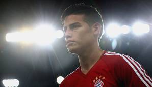 James Rodriguez ist nur einer von vielen Verletzten, die aktuell das FCB-Lazarett füllen