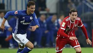 Leon Goretzka im Zweikampf mit Sebastian Rudy