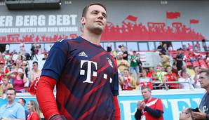 Manuel Neuer hatte sich im September zum dritten Mal den Fuß gebrochen und wird nun langsam wieder an die Mannschaft herangeführt