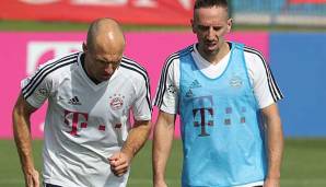 Die Verträge von Arjen Robben und Franck Ribery laufen aus.