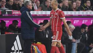 Arjen Robben würde eine weitere Zusammenarbeit mit Jupp Heynckes befürworten.