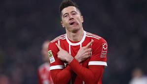 Robert Lewandowski traf in elf Heimspielen in Folge.