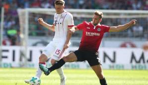 Lars Lukas Mai feierte gegen Hannover 96 sein BL-Debüt beim FC Bayern.