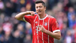 Robert Lewandowski spielt seit 2014 für den FC Bayern München.