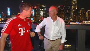 Karl-Heinz Rummenigge kritisiert Robert Lewandowski.