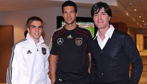 Philipp Lahm (l.) hat sich zur Auseinandersetzung mit Michael Ballack geäußert.