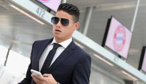 James Rodriguez ist aktuell bis Saisonende von Real Madrid an den FC Bayern ausgeliehen.