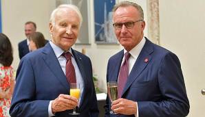 Edmund Stoiber ist sich sicher, dass Rummenigge und Hoeneß auch über 2019 hinaus beim FCB bleiben.