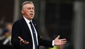 Carlo Ancelotti trainiert seit diesem Sommer den SSC Neapel.